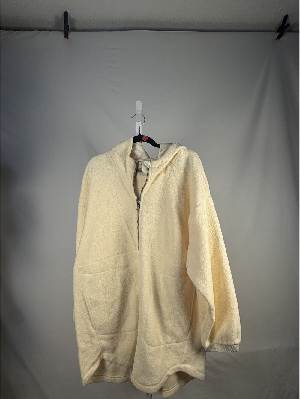 Rhone Zip  Cream Size L